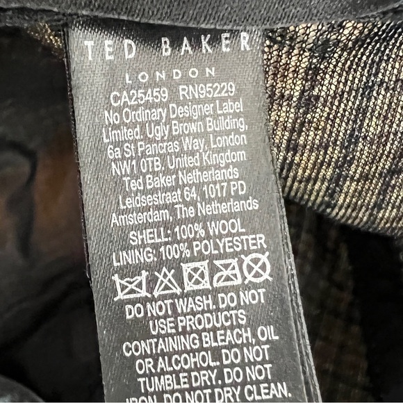 Ted Baker London Conor Check Baseball Cap - Picture 6 of 6